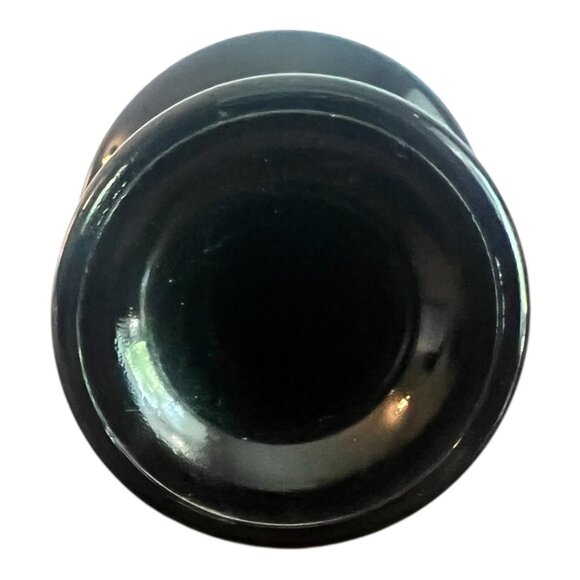 Jim Beam 1958 Black Roman Decanter 12" Tall With Greek Key Design & White Figure - Picture 5 of 7